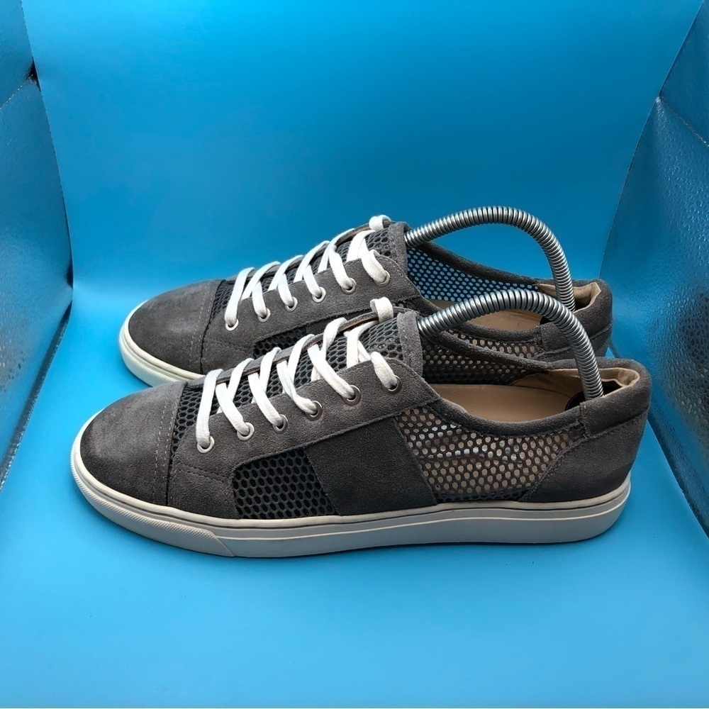 Vince Camuto grey suede sneakers size 9.5 women